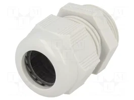 HELU Sello aislante M25 1,5 IP68 gris claro