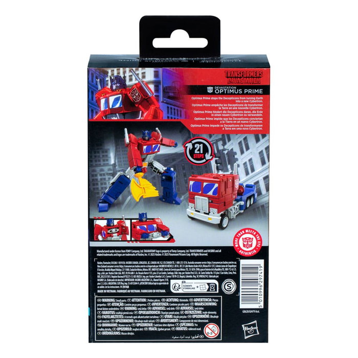 Hasbro Transformers Studio Series Deluxe Class Optimus Prime Devastation