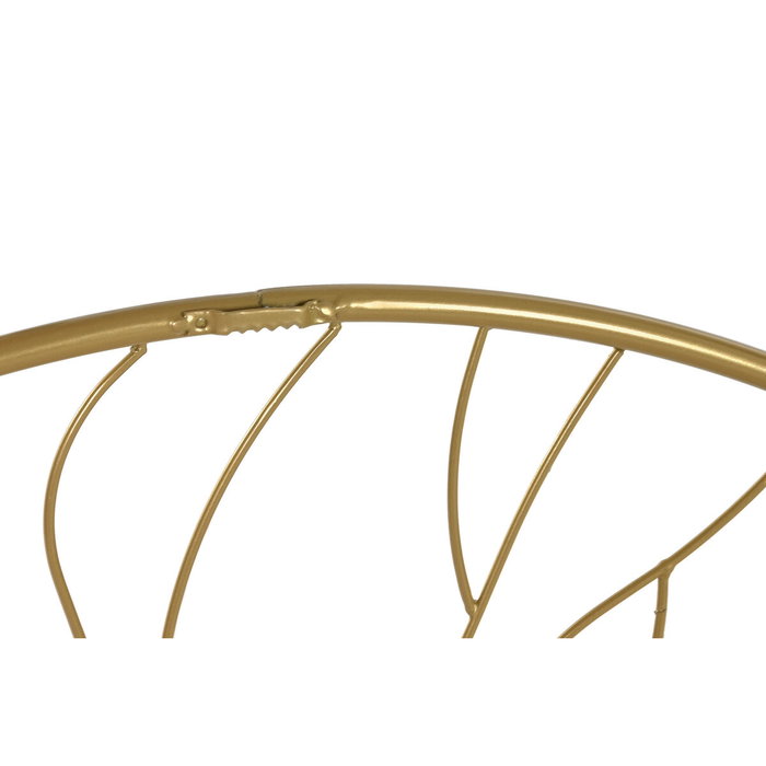 DKD Home Decor Espejo de Hierro y Cristal Dorado 70x70 cm DKD Home Decor Espejo de Hierro y Cristal Dorado 70x70 cm