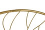 DKD Home Decor Espejo Dorado 2 x 70 x 70 cm Hierro Cristal