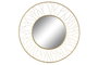 DKD Home Decor Espejo Dorado 2 x 70 x 70 cm Hierro Cristal