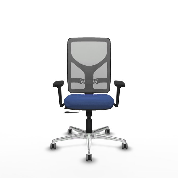 PIQUERAS Y CRESPO Silla de oficina Motilla Azul marino y Gris