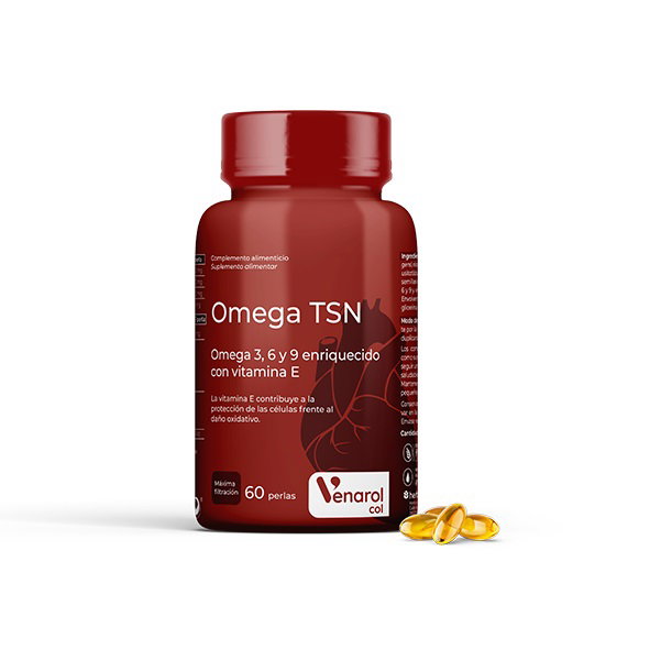 HERBORA VENAROL OMEGA 3-6-9 TSN 60 perlas HERBORA VENAROL OMEGA 3-6-9 TSN 60 perlas
