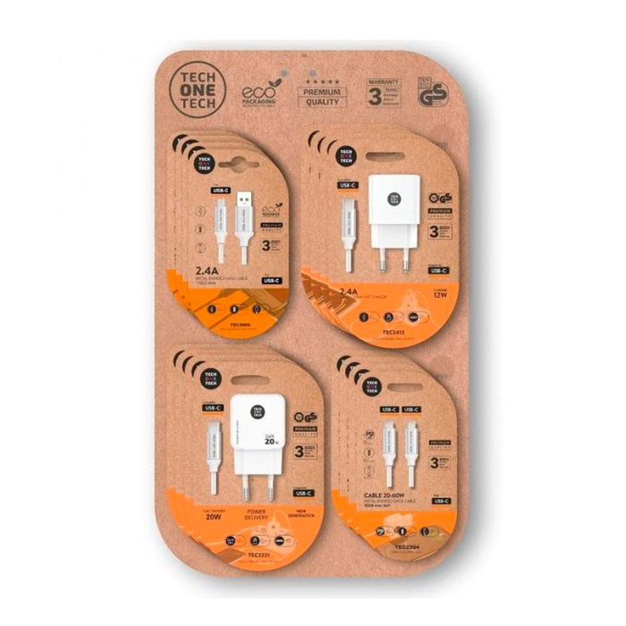 Tech One Tech Expositor EKO MINI de 16 productos con 4 ganchos EKO 400801 Tech One Tech Expositor EKO MINI de 16 productos con 4 ganchos EKO 400801