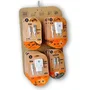 Tech One Tech Expositor De Cargadores Y Cables EKO 400801 - 4 Ganchos, Incluye 16 Productos
