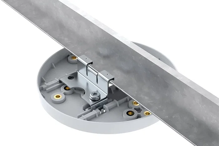 Axis Montaje AXIS T91A23 Tile Grid para Techo Falso - Soporte para Cámaras de Seguridad (Blanco)