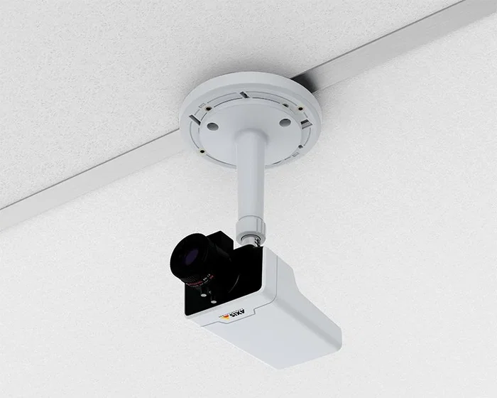 Axis Montaje AXIS T91A23 Tile Grid para Techo Falso - Soporte para Cámaras de Seguridad (Blanco)
