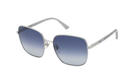 Nina Ricci SNR329-580579 Gafas de Sol para Mujer con Cristales Azules Degradados