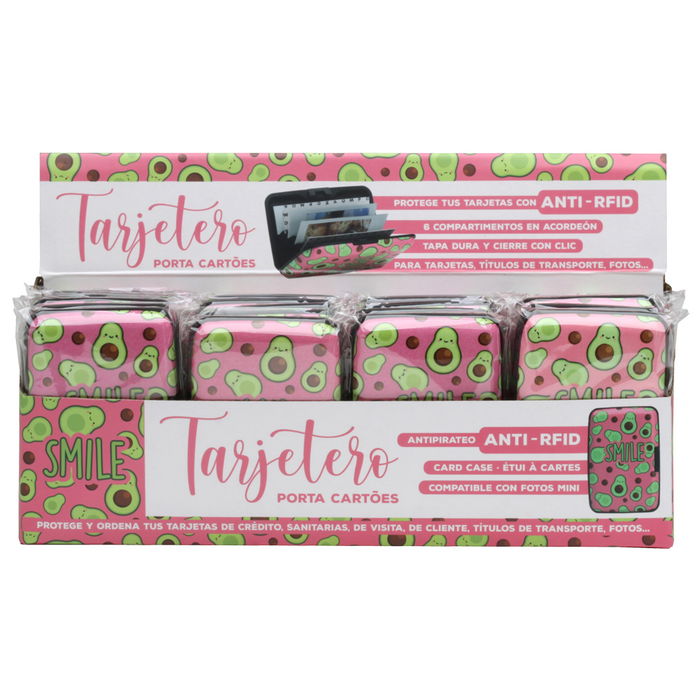 CMP General Tarjetero Anti-RFID Kawaii 7.5x11x2 cm