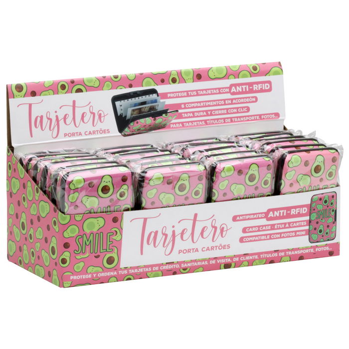 CMP General Tarjetero Anti-RFID Kawaii 7.5x11x2 cm