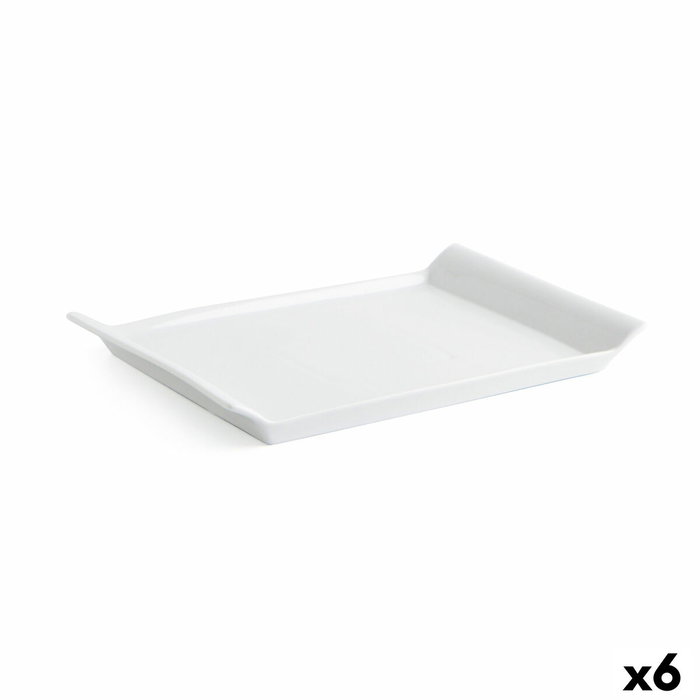 Quid Fuente Rectangular Gastro Fresh 26x18 cm, 6 Unidades