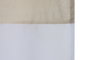 DKD Home Decor Nature23 Cortina Boho Blanco Natural 260 x 140 cm (2 Unidades) Poliéster Algodón