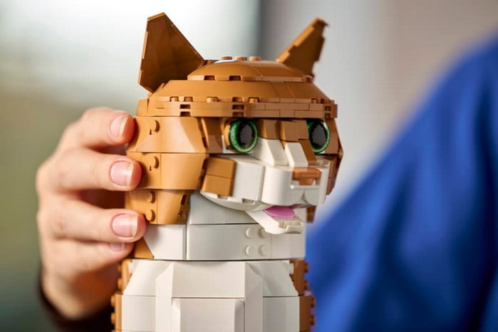 LEGO Ideas Gata Naranja