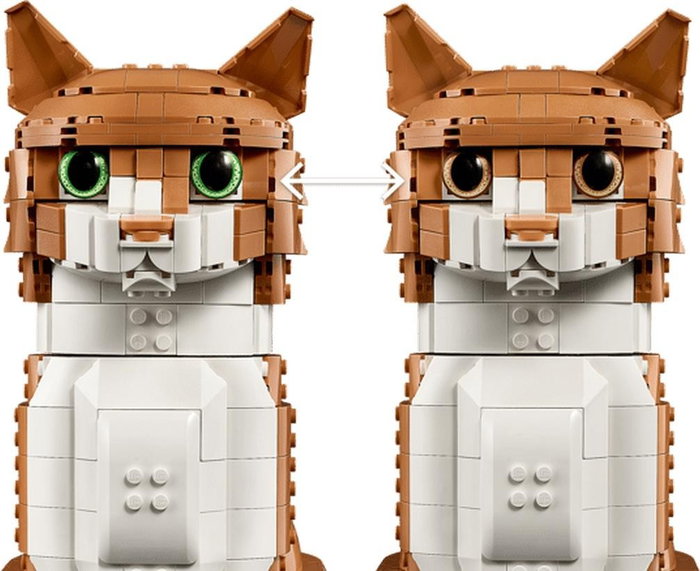 LEGO Ideas Gata Naranja