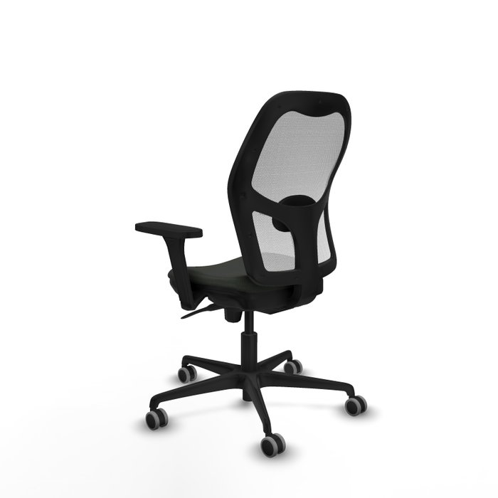 PIQUERAS Y CRESPO Silla de oficina Jorquera con mecanismo Sincro, Brazos 3D y Malla Blanca PIQUERAS Y CRESPO Silla de oficina Jorquera con mecanismo Sincro, Brazos 3D y Malla Blanca