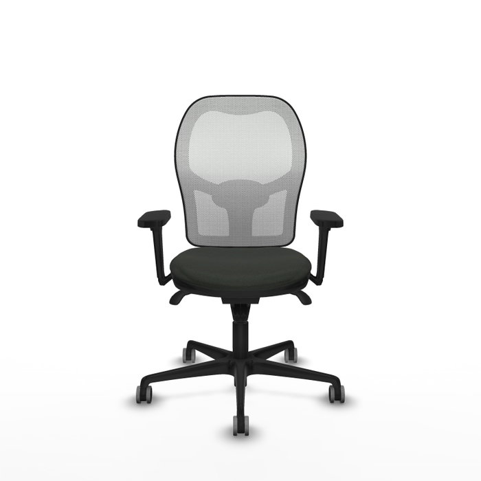 PIQUERAS Y CRESPO Silla de oficina Jorquera con mecanismo Sincro, Brazos 3D y Malla Blanca PIQUERAS Y CRESPO Silla de oficina Jorquera con mecanismo Sincro, Brazos 3D y Malla Blanca