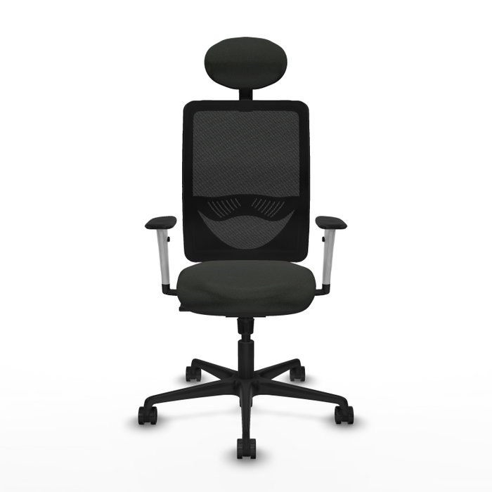 PIQUERAS Y CRESPO Silla de oficina Zulema con mecanismo Sincro, Negro PIQUERAS Y CRESPO Silla de oficina Zulema con mecanismo Sincro, Negro