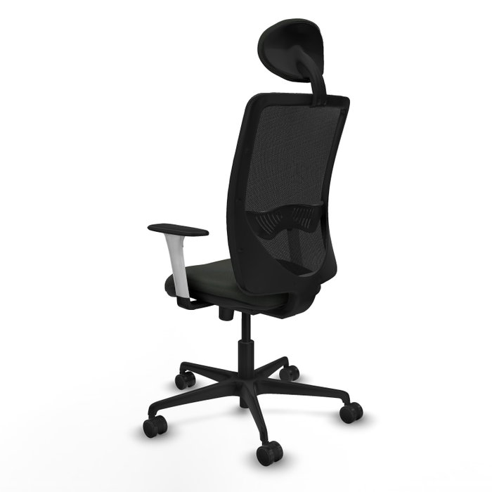 PIQUERAS Y CRESPO Silla de oficina Zulema con mecanismo Sincro, Negro PIQUERAS Y CRESPO Silla de oficina Zulema con mecanismo Sincro, Negro