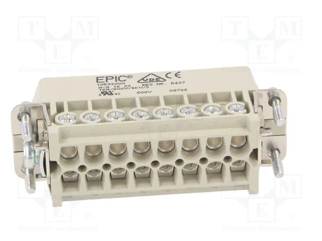 LAPP EPIC H-A Plantilla de contacto HDC Macho 16 PIN 16A