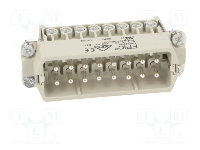 LAPP EPIC H-A Plantilla de contacto HDC Macho 16 PIN 16A