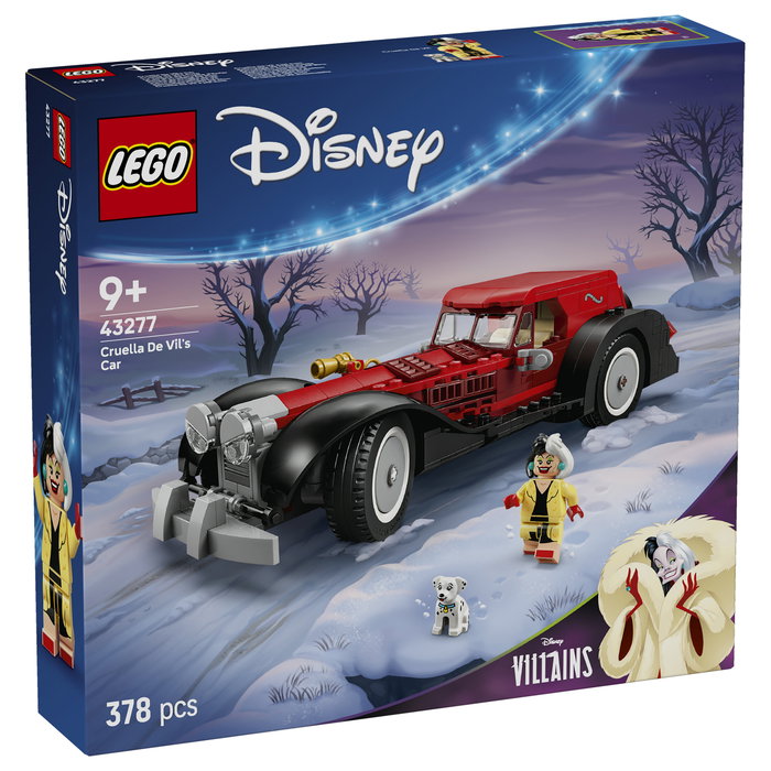 LEGO Disney 43277 Samochód Cruelli De Mon