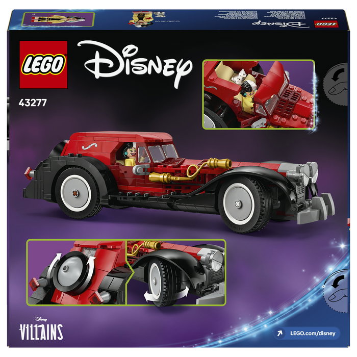 LEGO Disney 43277 Samochód Cruelli De Mon