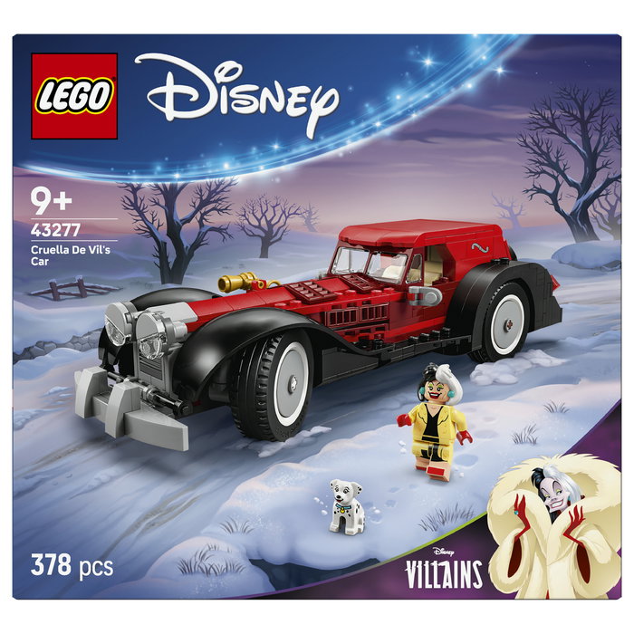 LEGO Disney 43277 Samochód Cruelli De Mon
