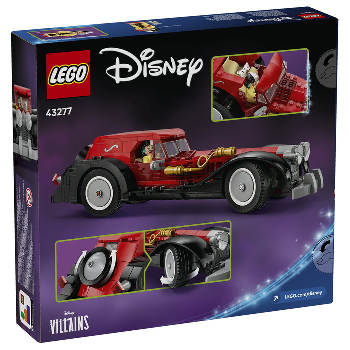 LEGO Disney 43277 Samochód Cruelli De Mon