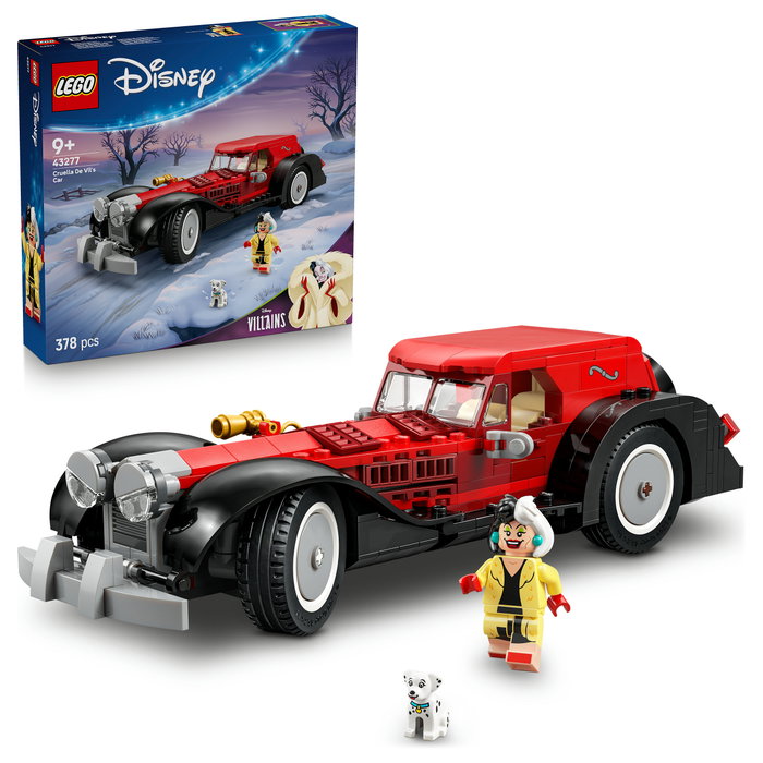 LEGO Disney 43277 Samochód Cruelli De Mon