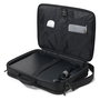 DICOTA Maletín D3250204 Multi Plus TWO Laptop Clamshell para Pantallas 14-16 Pulgadas, Negro, Poliéster, Universal