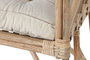 DKD Home Decor Silla Bali2 Ratán Bambú Natural Beige 61 x 87 x 58 cm