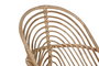 DKD Home Decor Silla Bali2 Ratán Bambú Natural Beige 61 x 87 x 58 cm