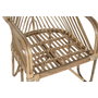 DKD Home Decor Silla de Ratán y Bambú Natural y Beige