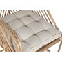 DKD Home Decor Silla de Ratán y Bambú Natural y Beige