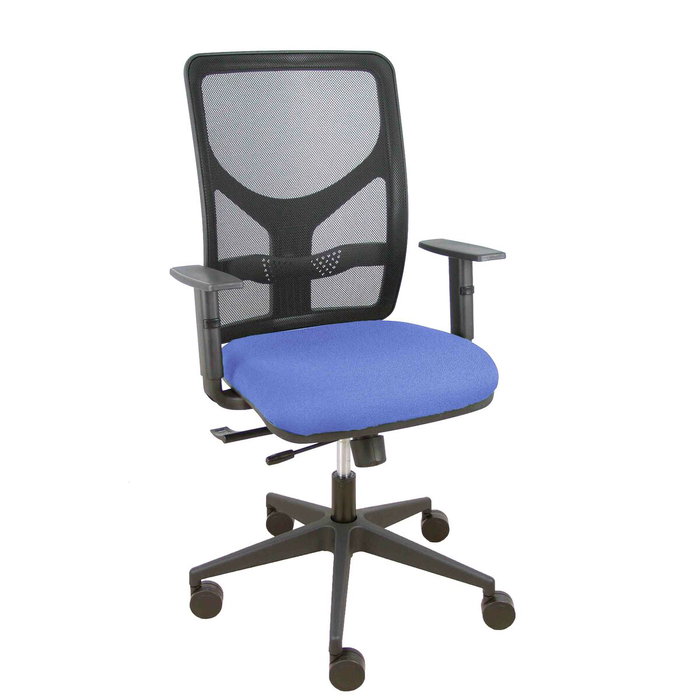 PIQUERAS Y CRESPO Silla de oficina Motilla Sincro/Traslack Azul claro/Negro PIQUERAS Y CRESPO Silla de oficina Motilla Sincro/Traslack Azul claro/Negro