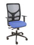 PIQUERAS Y CRESPO Silla de oficina Motilla Sincro/Traslack Azul claro/Negro