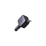 UGREEN Cargador de coche 90W con cable USB-C retráctil, USB-C y USB-A, Negro