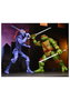 Neca Figura Leonardo Scale Action 18 cm Teenage Mutant Ninja Turtles Mirage Comics Inspirada en Kevin Eastman con Accesorios