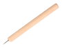 Innspiro Pack de 100 Punzones con Mango de Madera y Punta Metálica de 8mm x 80mm