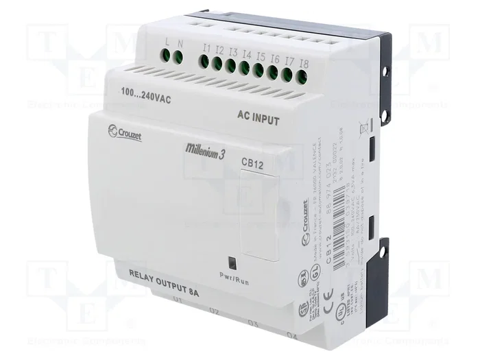 CROUZET Millenium 3 Smart Relé Programable 100...240V AC CROUZET Millenium 3 Smart Relé Programable 100...240V AC