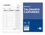 Liderpapel T350 Talonario Camarero Bolsillo Original 2 Copias 85 x 135 mm