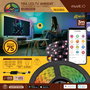Muvit Tira Led Wifi para TV Compatible con Alexa y Google Assistant Control por App