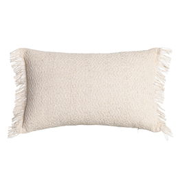 Cojín Natural Algodón-Poliéster 30 X 50 cm