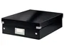 LEITZ Caja Organizadora Click & Store Mediana Negra