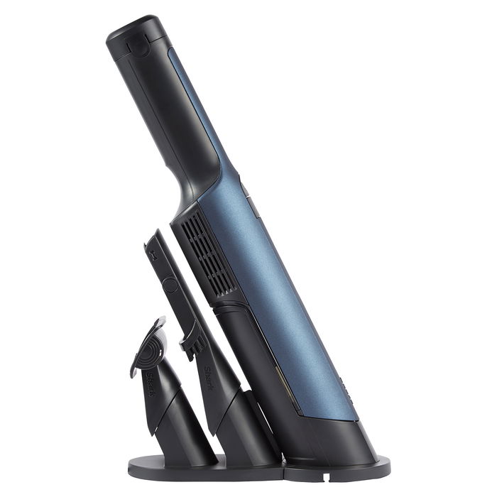 Shark Aspirador de mano WV270EU, Secar, HEPA, Sin bolsa, Azul, Batería, 15 min