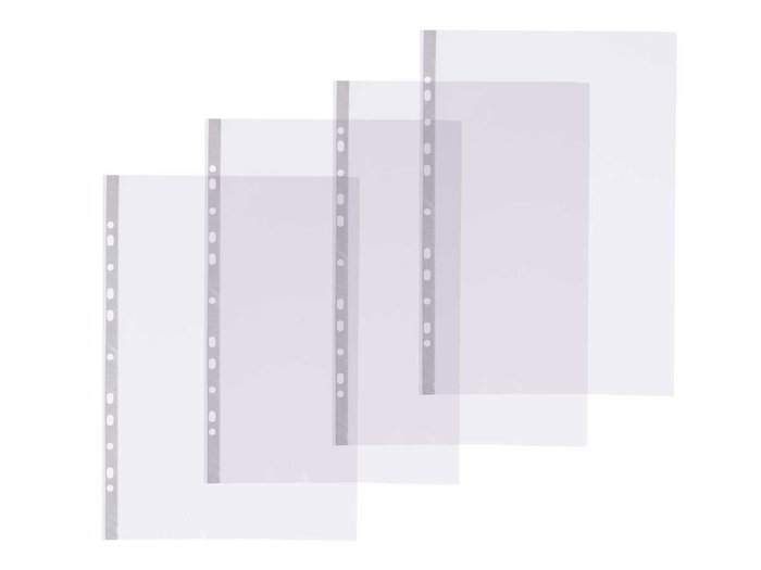 Pincello Set 40 Fundas Transparentes Tamaño Folio 25 x 34 x 1 cm Plástico (Set de 48) Pincello Set 40 Fundas Transparentes Tamaño Folio 25 x 34 x 1 cm Plástico (Set de 48)