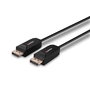 LINDY Cable DisplayPort 2.0 Híbrido Fibra Óptica/Cobre 10m Negro 38520 UHBR10 8K@144Hz 40 Gbit/s
