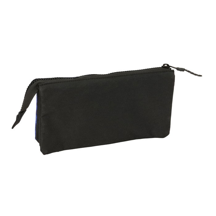 Portatodo Triple El Niño Roller Azul Negro 22 x 12 x 3 cm