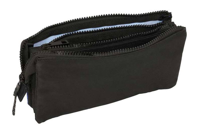 Portatodo Triple El Niño Roller Azul Negro 22 x 12 x 3 cm