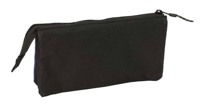 Portatodo Triple El Niño Roller Azul Negro 22 x 12 x 3 cm